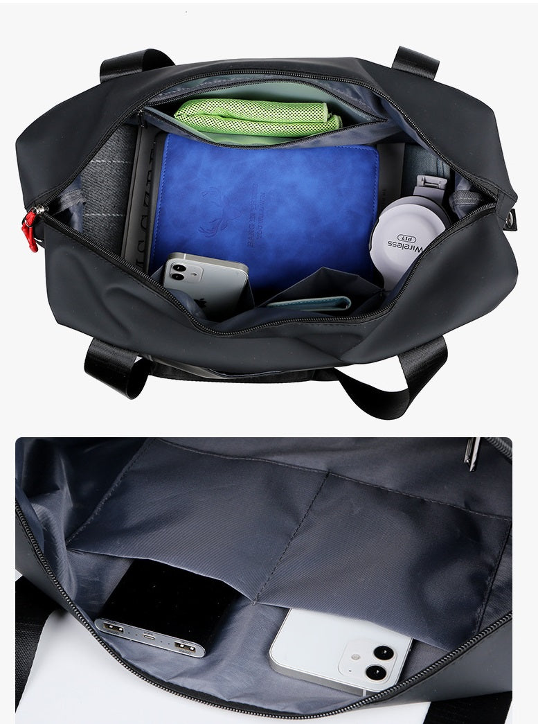 Séparation humide sèche Sac à main imperméable de grande capacité rétractable