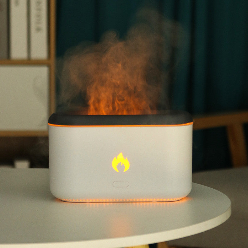 Accueil Diffuseur d'arôme de flamme de lampe d'atmosphère ultrasonique