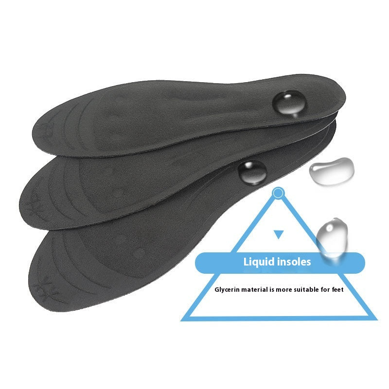 Chaussures de massage de flux d'eau TPU Shock Absorption Cold Liquide Hommes et femmes Pad de sueur