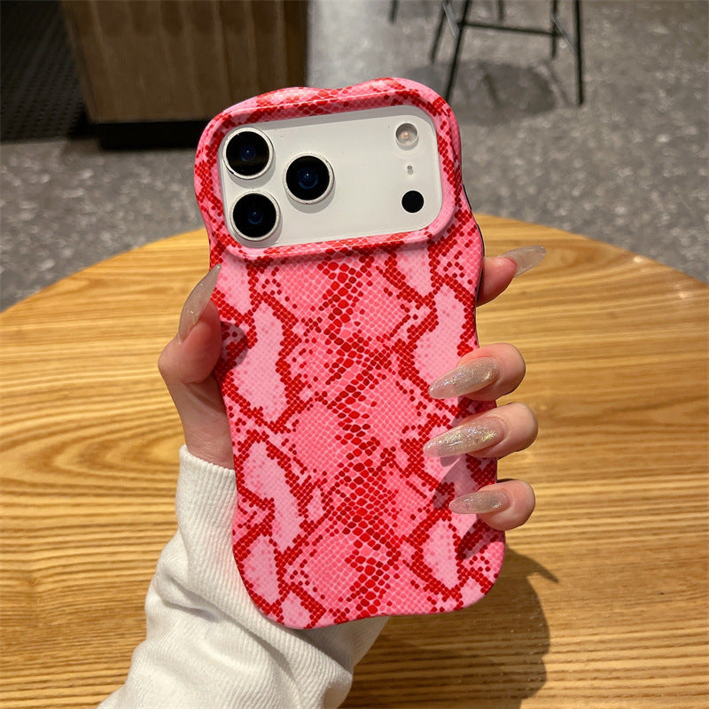 Cas créatif personnalisé Snake-Print Téléphone
