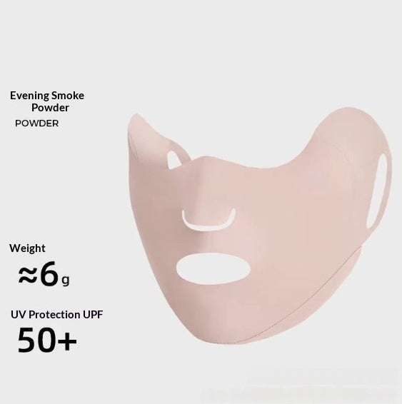 Masque de vélo à nez ouvert respirant pour femmes avec protection solaire