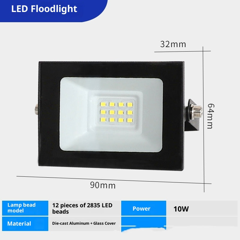 Borderless LED Projecteur extérieur étanche