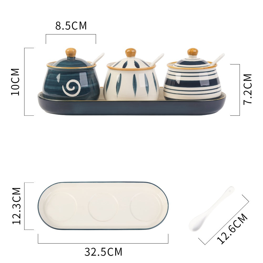 Cuisine de ménage Condiment Pot Céramique