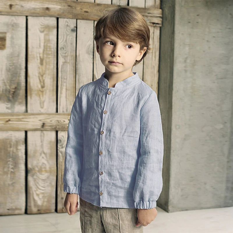 Top à manches longues pour bébé de style occasionnel tout en douceur