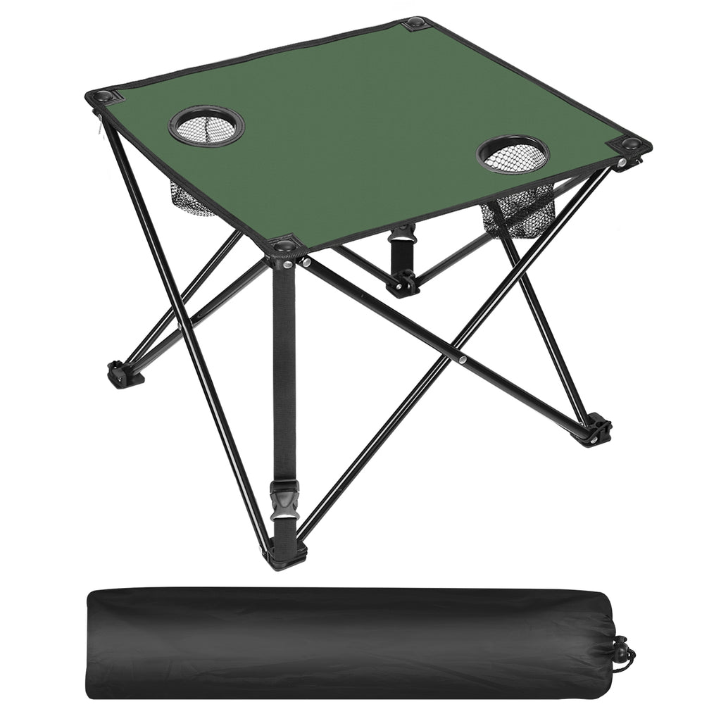 1Pc 2Pc Options Table de camping pliable Table de pique-nique portable Bureau de voyage léger avec