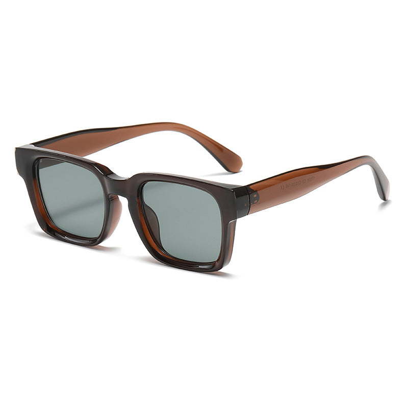Rétro Minimalist Lunettes de soleil polyvalentes pour hommes et femmes