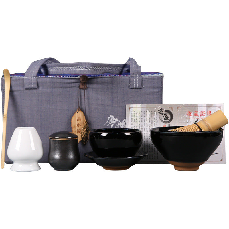 Song Dynasty Dim Sum Tea Set Cérémonie Tea Set Bol