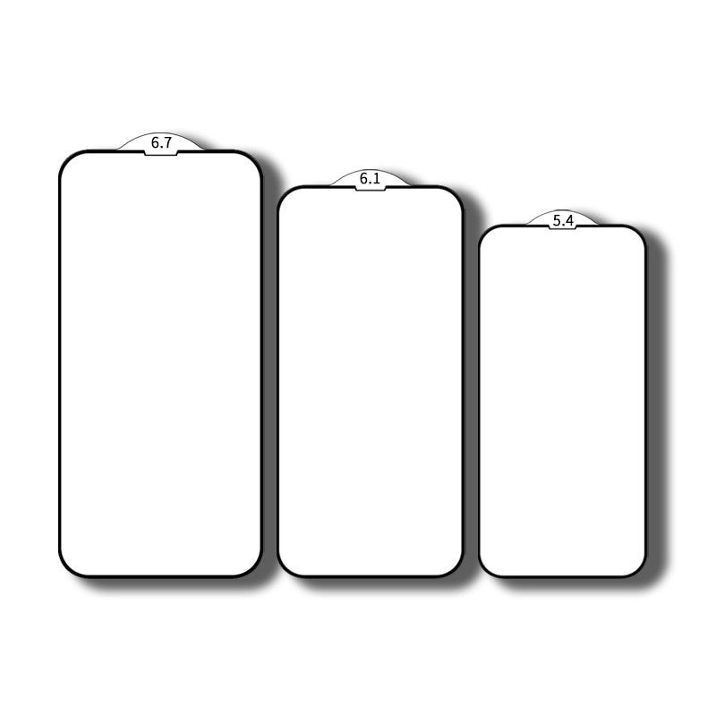 Film trempé haute définition pour téléphones portables haut de gamme