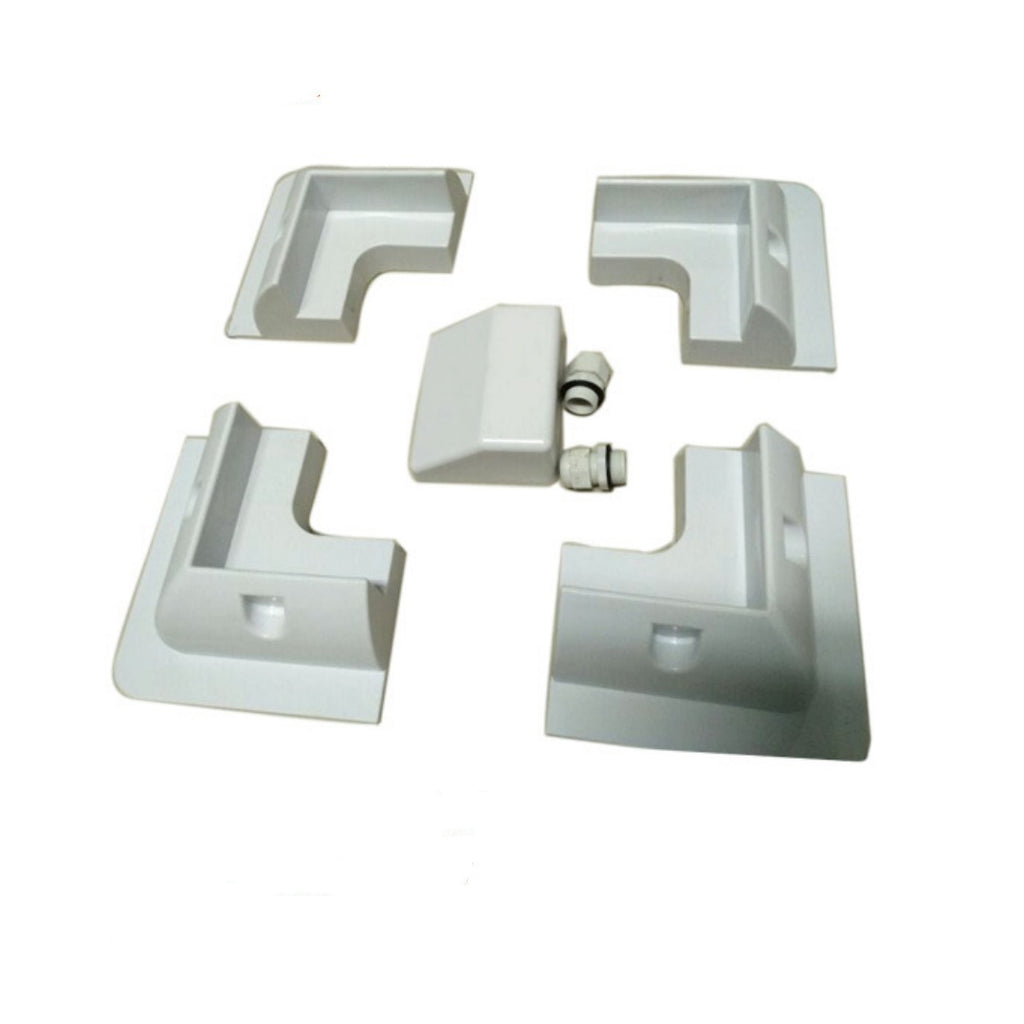 RV Yacht Bracket Crochet photovoltaïque Cable Photovoltaic Clamp Photovoltaic Feuille conductrice
