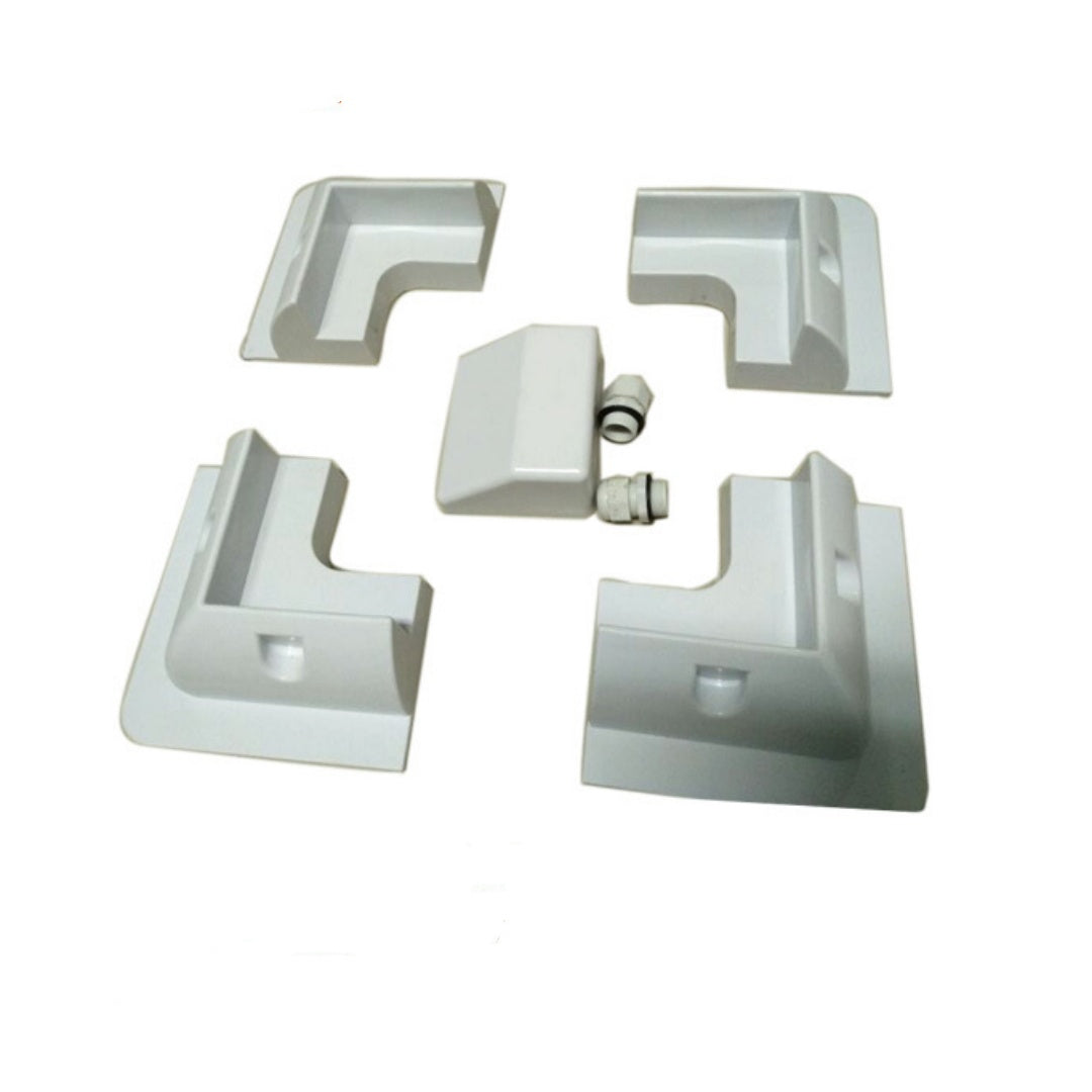 RV Yacht Bracket Crochet photovoltaïque Cable Photovoltaic Clamp Photovoltaic Feuille conductrice