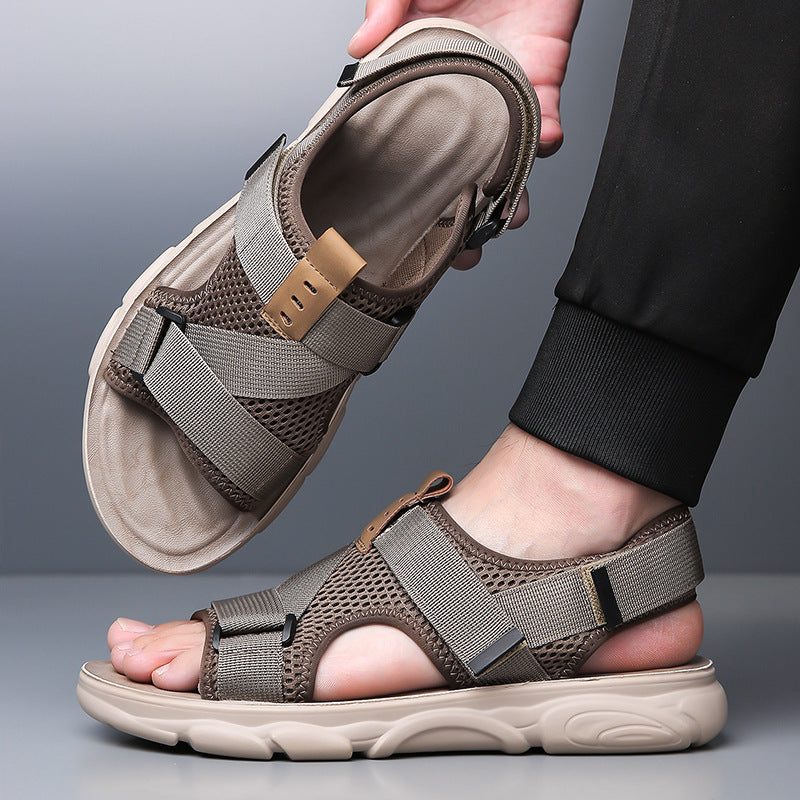 Hommes Soft Bottom Non-slip All-match Outer Wear Roman Beach Chaussures
