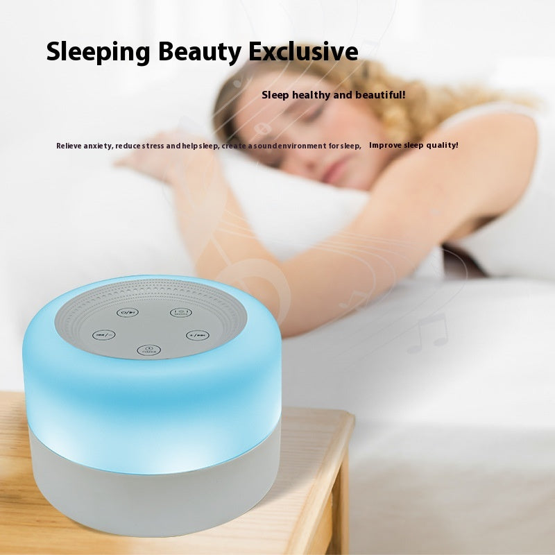 Bruit blanc Instrument d'aide au sommeil Lampe de table apaisante pour le sommeil