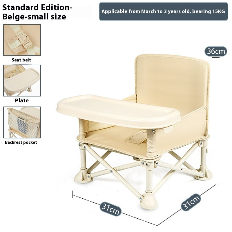 Baby Picnic Chaise Outdoor Beach Camping Tabouret Portable Polding Photographie Apprentissage Seasid