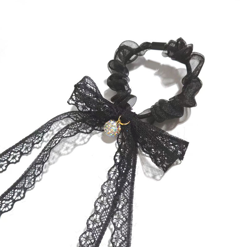 Versatile Lace Bow Hair Accessory
