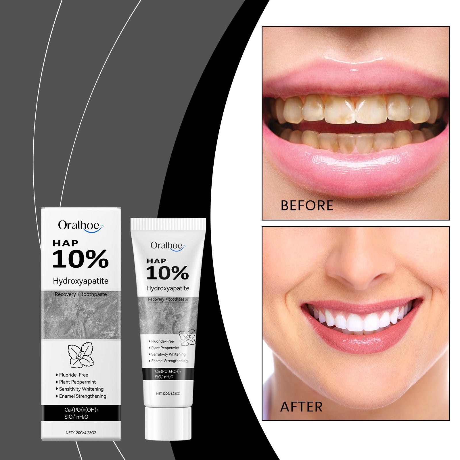 Blanchiment et restauration des dents Dentifrice 120g-box