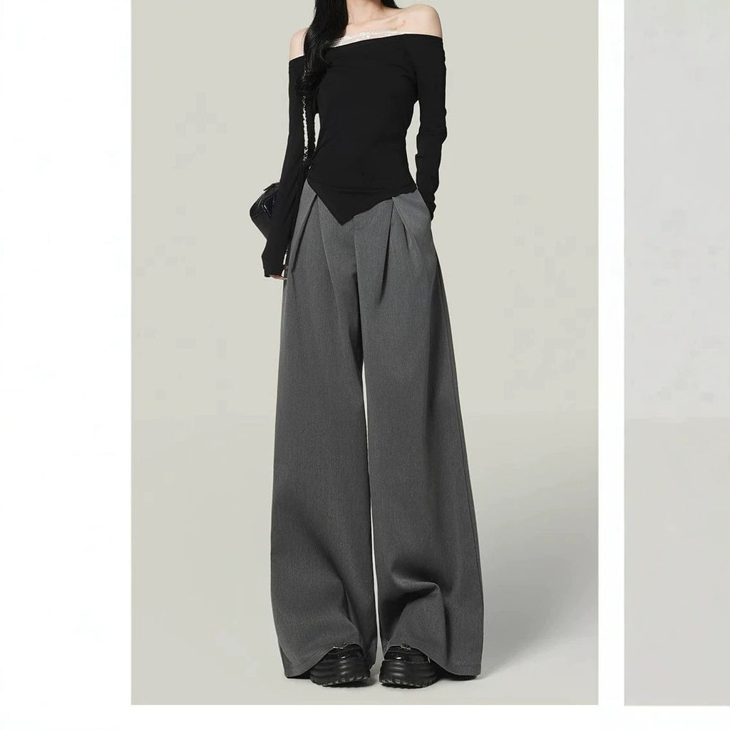 Pantalon perdu et élégant