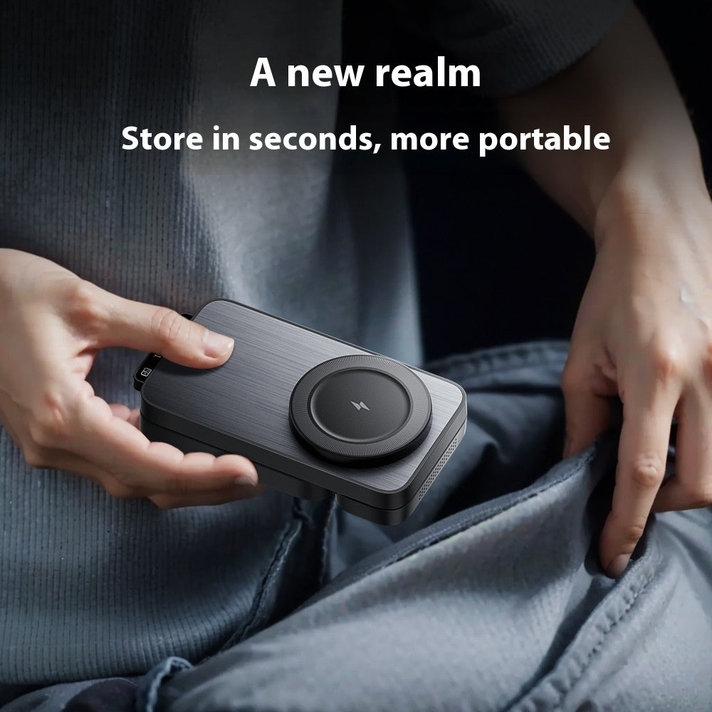 Chargeur sans fil portable pliant magnétique