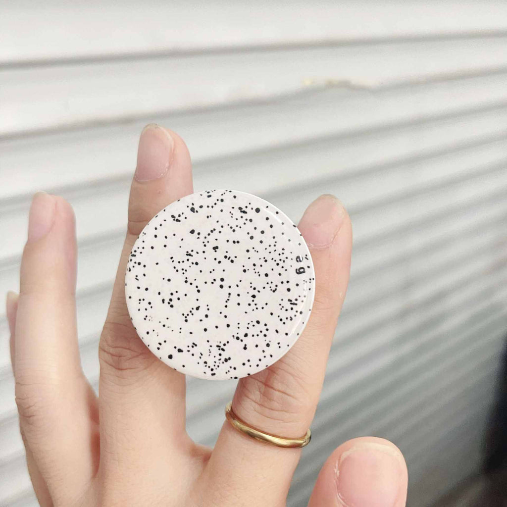 Étui de téléphone mode et simple lettre en plastique