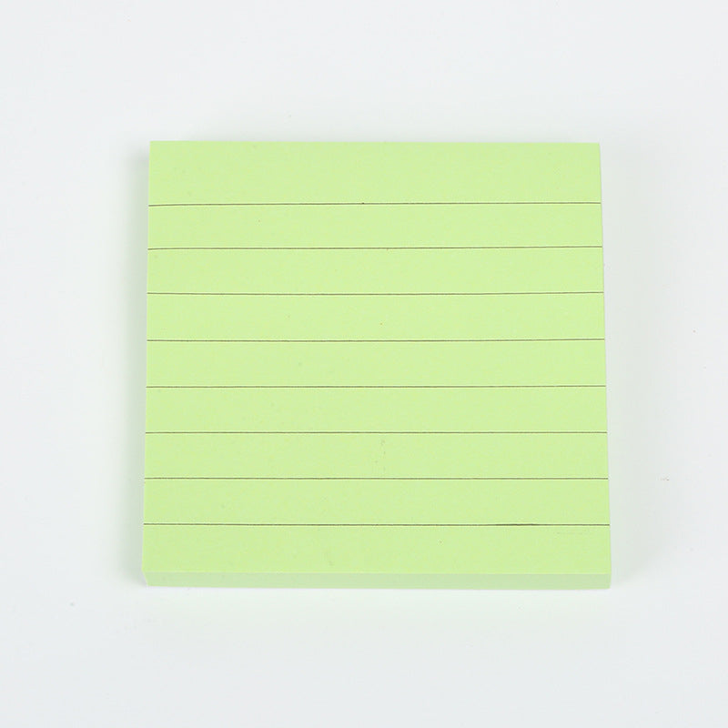 Carré autocollant Notes collantes avec bords doublés et pointillés