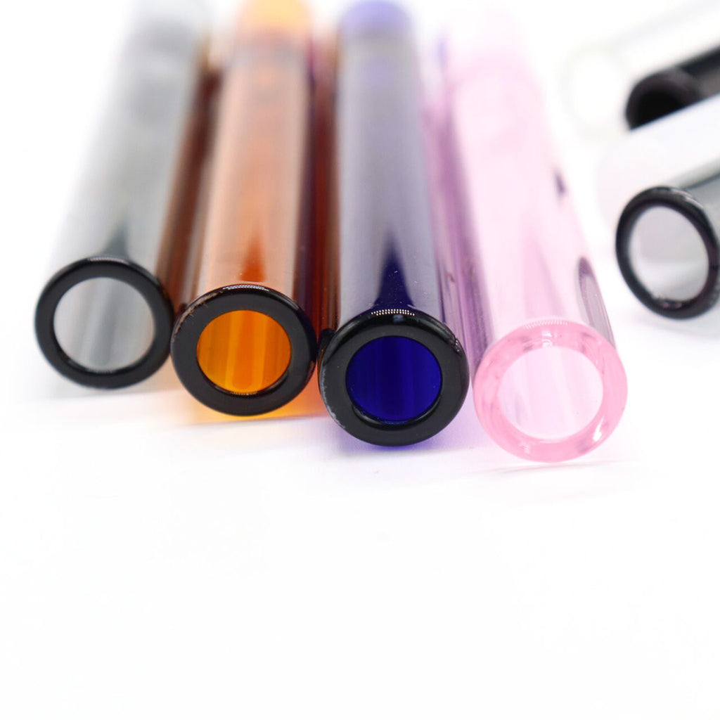 Clear Straight Glass Telescopic Suction Smoke Pipe