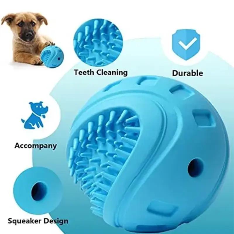 Balle interactive de traitement des chiens