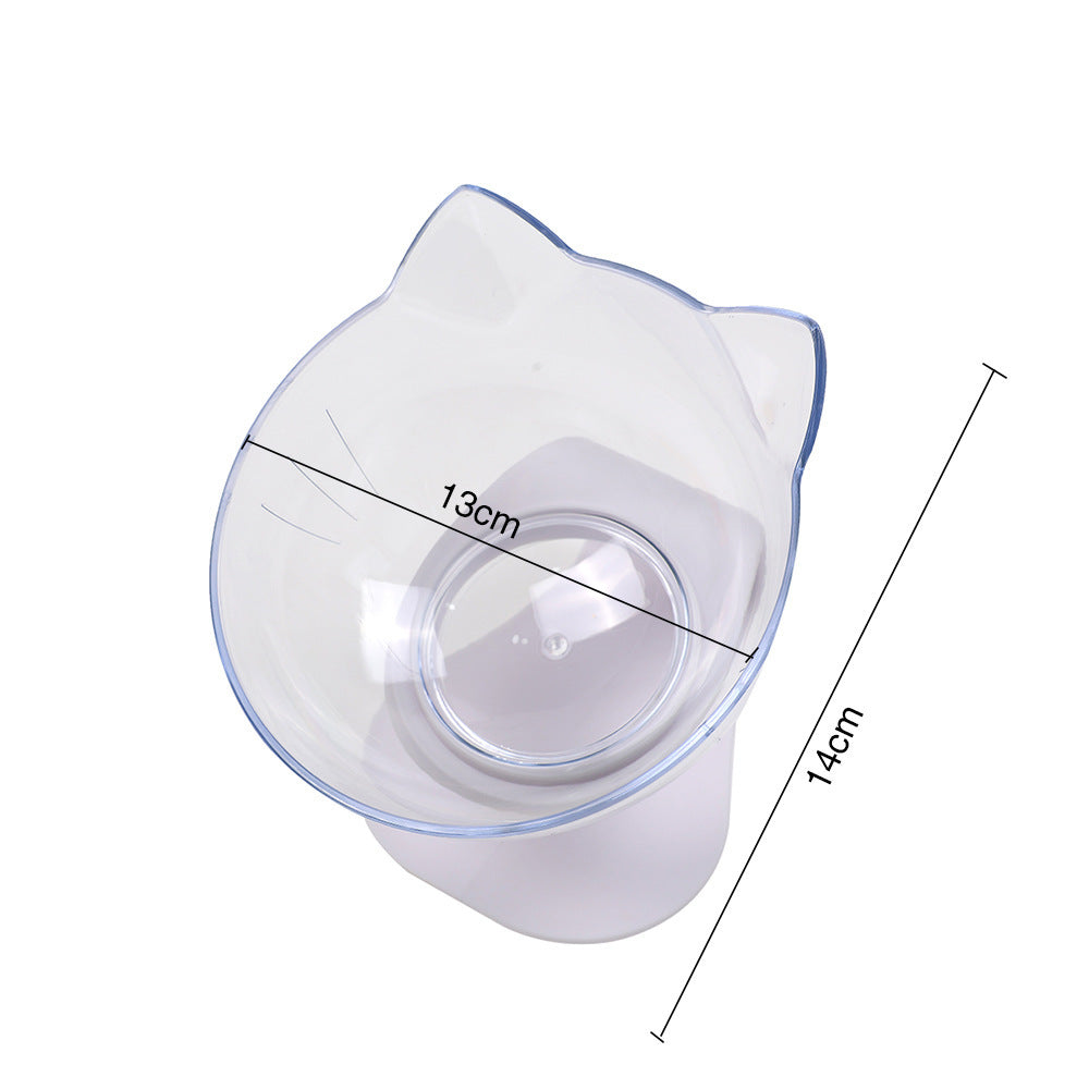 Kitten Bowl Pet Cervical Support Food Basin