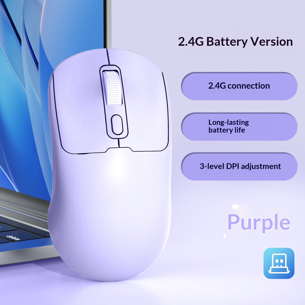 Souris sans fil Bluetooth à double mode