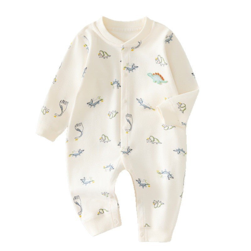 Nouveau-né Springautumn Vêtements Unisexe Bébé Onesie