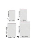 Transparent autocollant sac-double couche 5 fils-L taille-100 pièces/sac