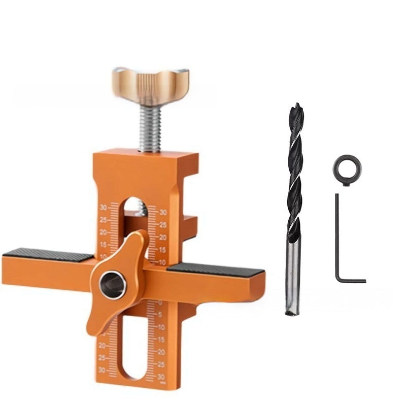 Clips de fixation de portes de cabinet réglables en deux en un