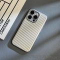 Corrugated Matte Electroplating Téléphone portable Shell Grosted Hard Shell