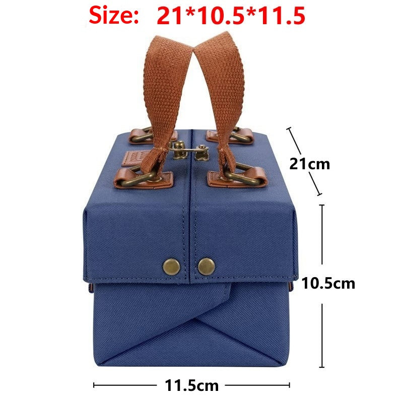 Sac de maquillage portable magnétique PU pour le stockage et le transport