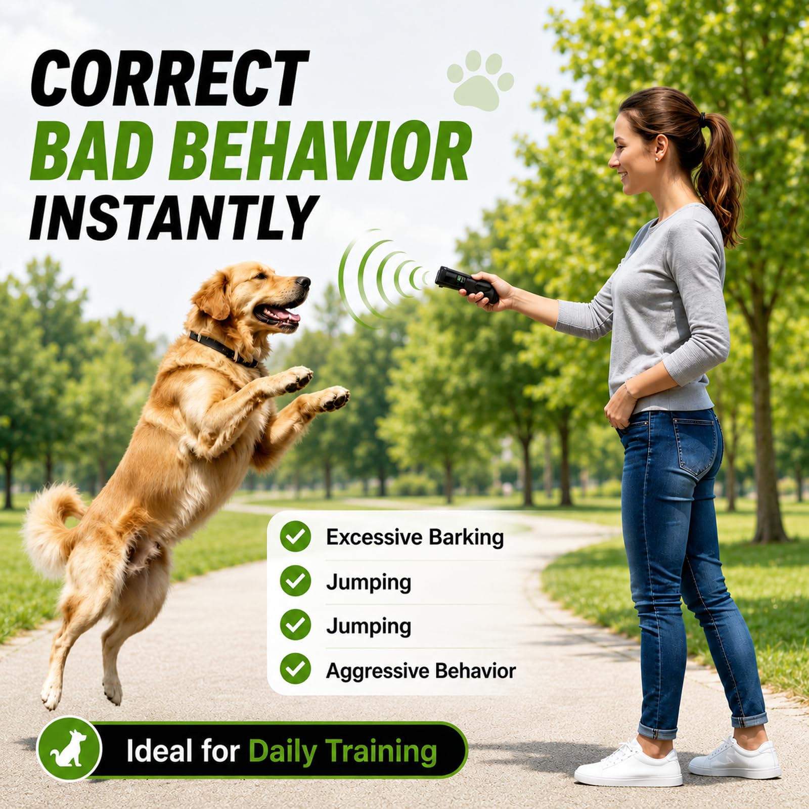 Trainer Ultrasonic pour chiens