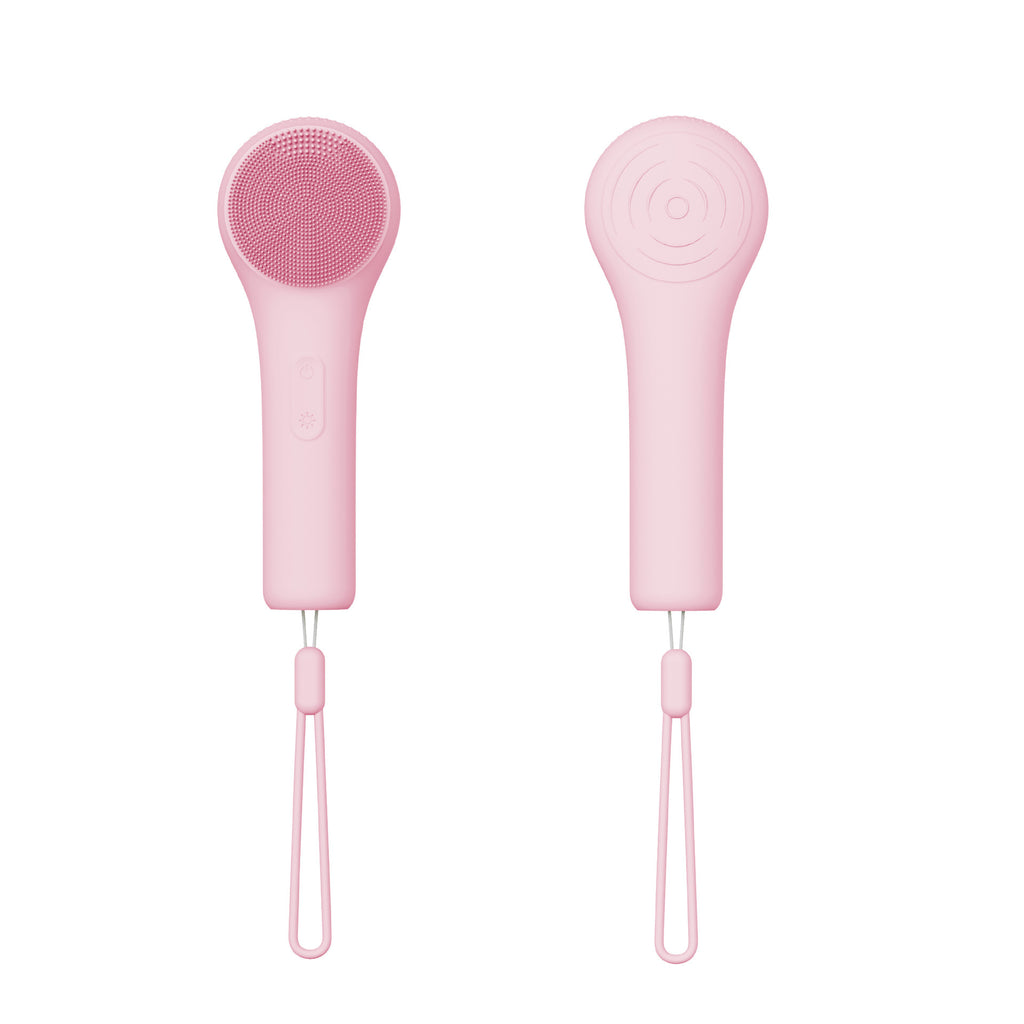 Nettoyeur du visage à ultrasons en silicone