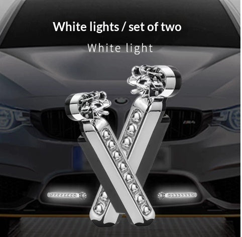 Crayon lumineux décoratif LED monté sur voiture requis