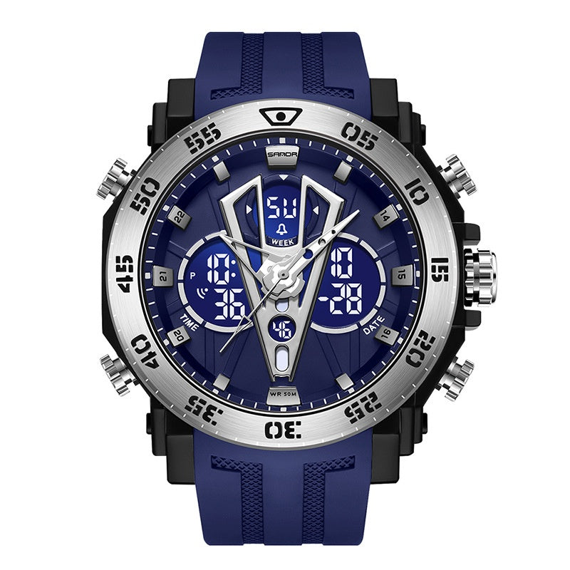 Sanda Youth Montre double affichage pour les hommes