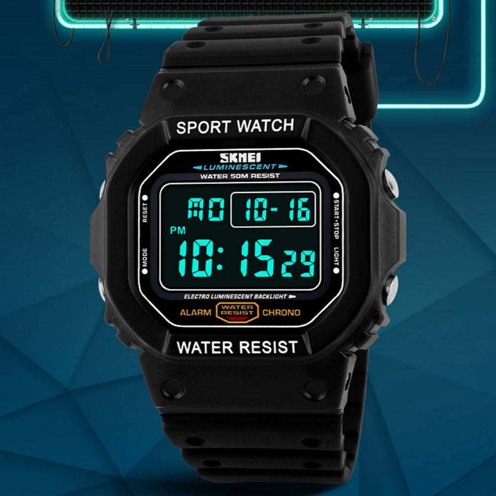 Skmei Factory Ventes directes Imperméable Mode Homme Sports Montre électronique