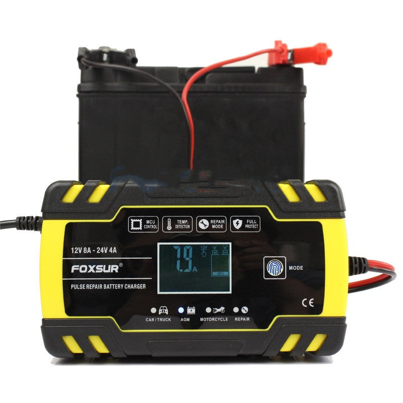 Batterie de voiture de moto 12V 24V Chargeur de type de réparation de camion