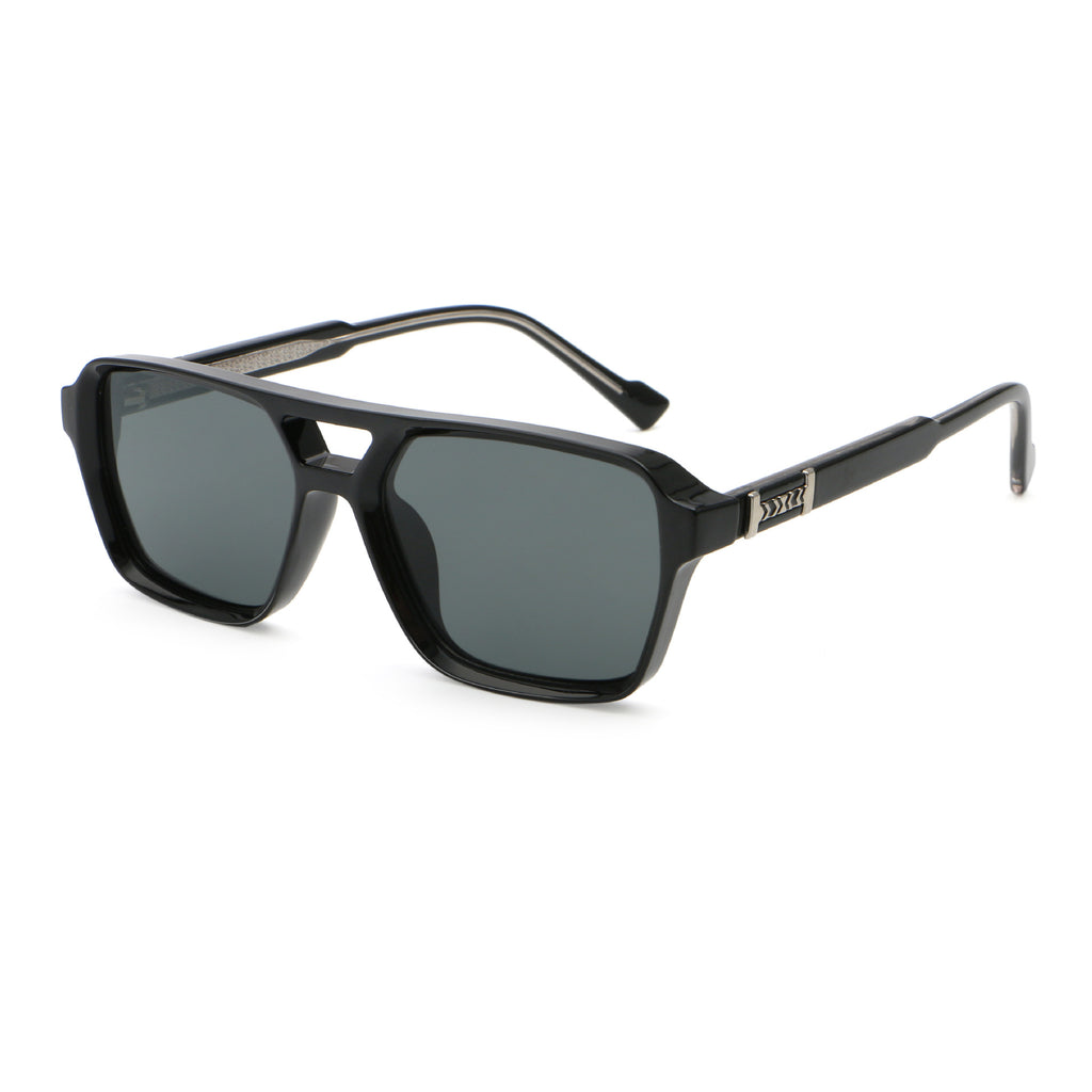 Lunettes de soleil à double pont anti-UV pour hommes et femmes