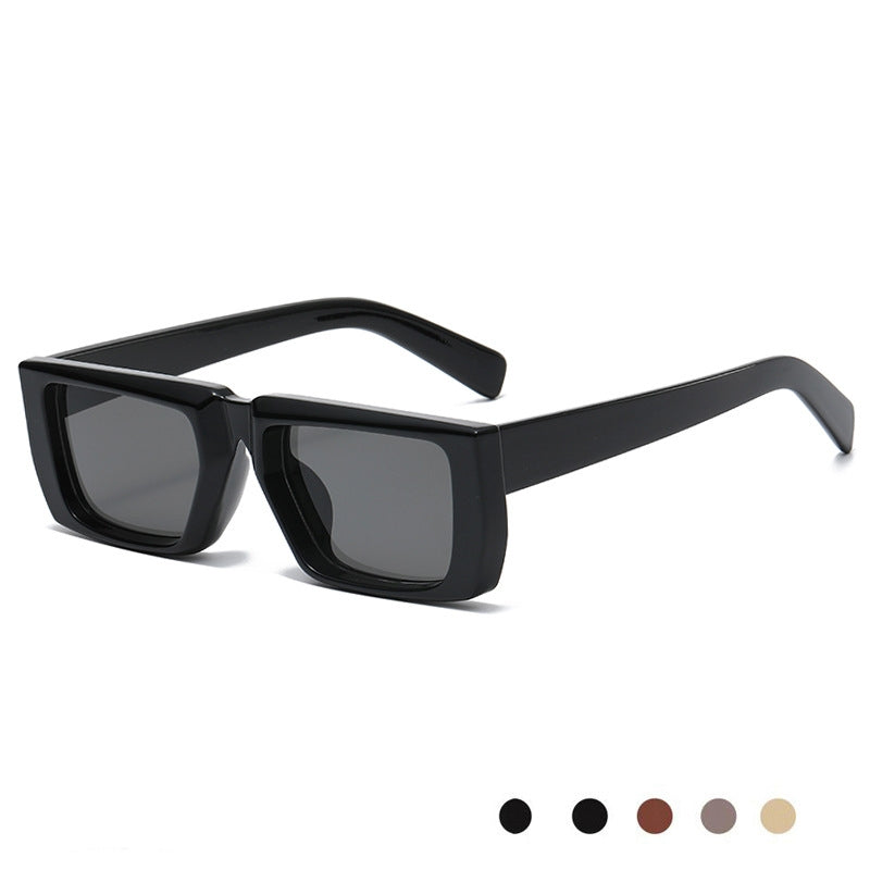 Y2K Girl Super Cool Street Shooting UV-proof Lunettes de soleil en forme spéciale