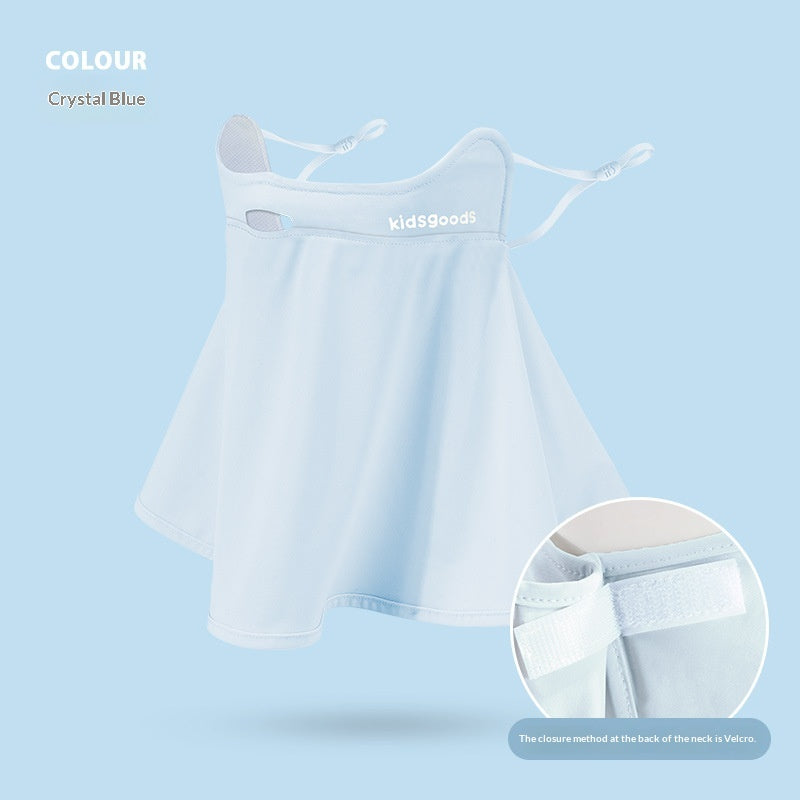 Masque d'été pour enfants en soie de glace