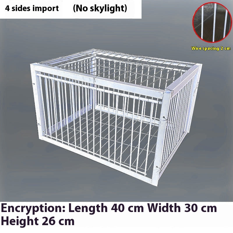 Cage de retour chiffré de porte en réseau actif Pigeon