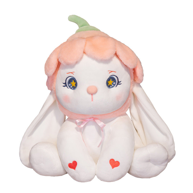 Mignon petit lapin divers styles de peluche jouet