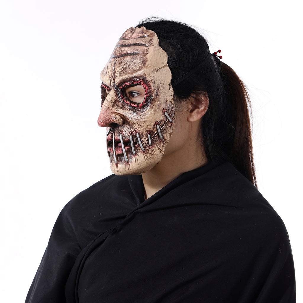 Halloween Party Big Bouche Nail Horror Masque Latex Headgear