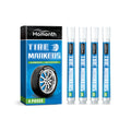 Stylo de peinture de pneus blancs Homois Stylo de peinture de pneus de voiture Non-Fading Color Painting Creative bricolage Huile
