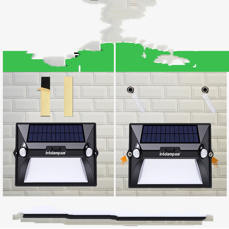 Solar Home Garden Villa Décoration Lampe murale d'éclairage