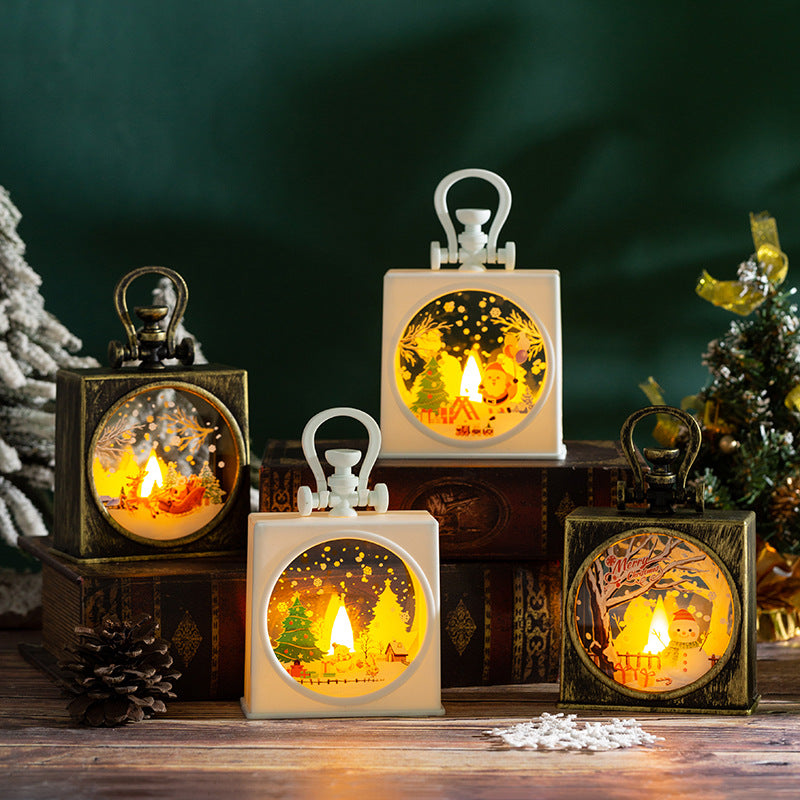 Décorations de Noël Boîte Cadeau Portable pour Enfants Creative