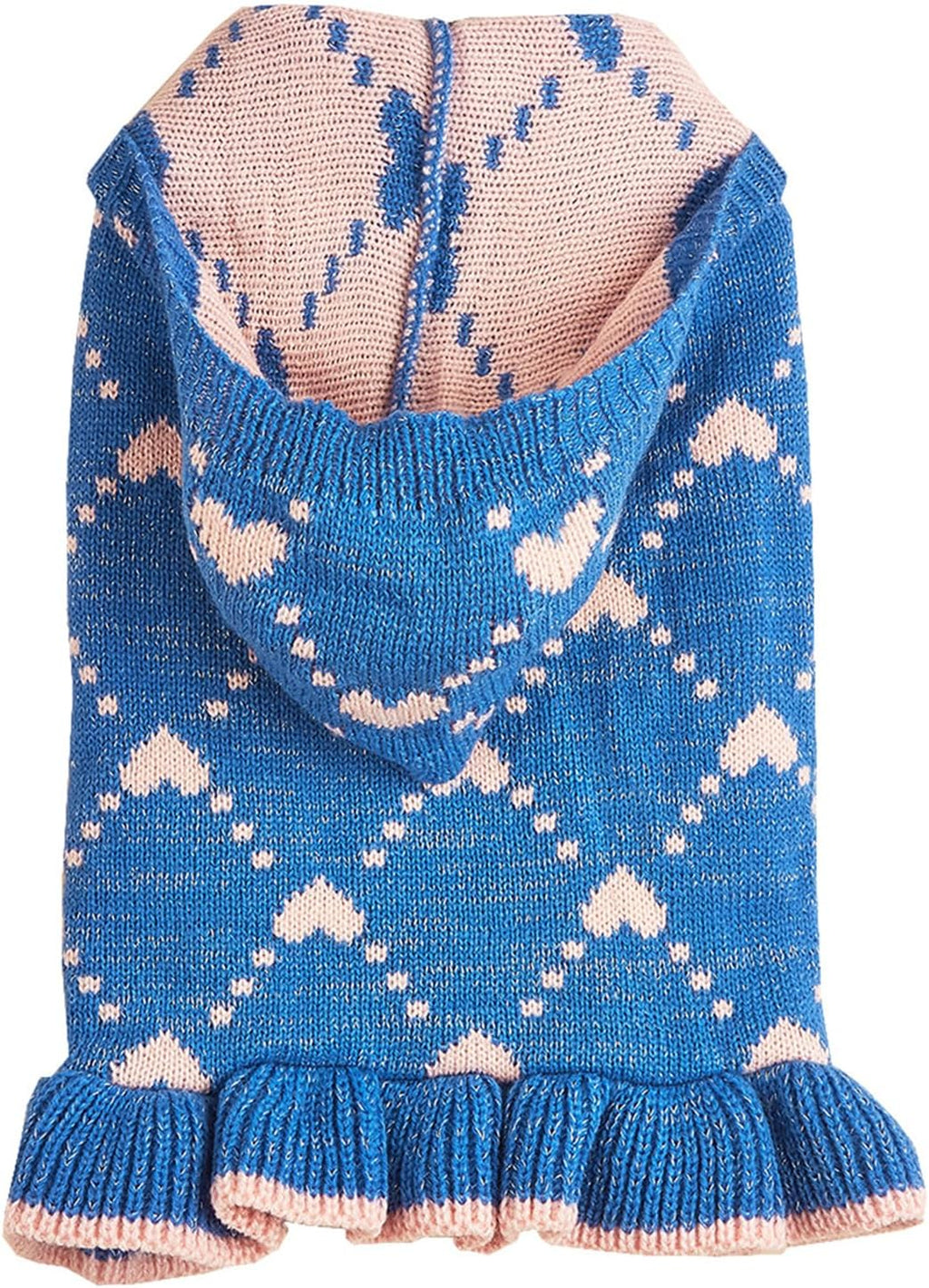 Petit chien sweater Hoodies Robe Hiver tricot mignon vêtements coeur Puppy vêtements