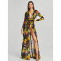V-col Split Confort et Robe Casual