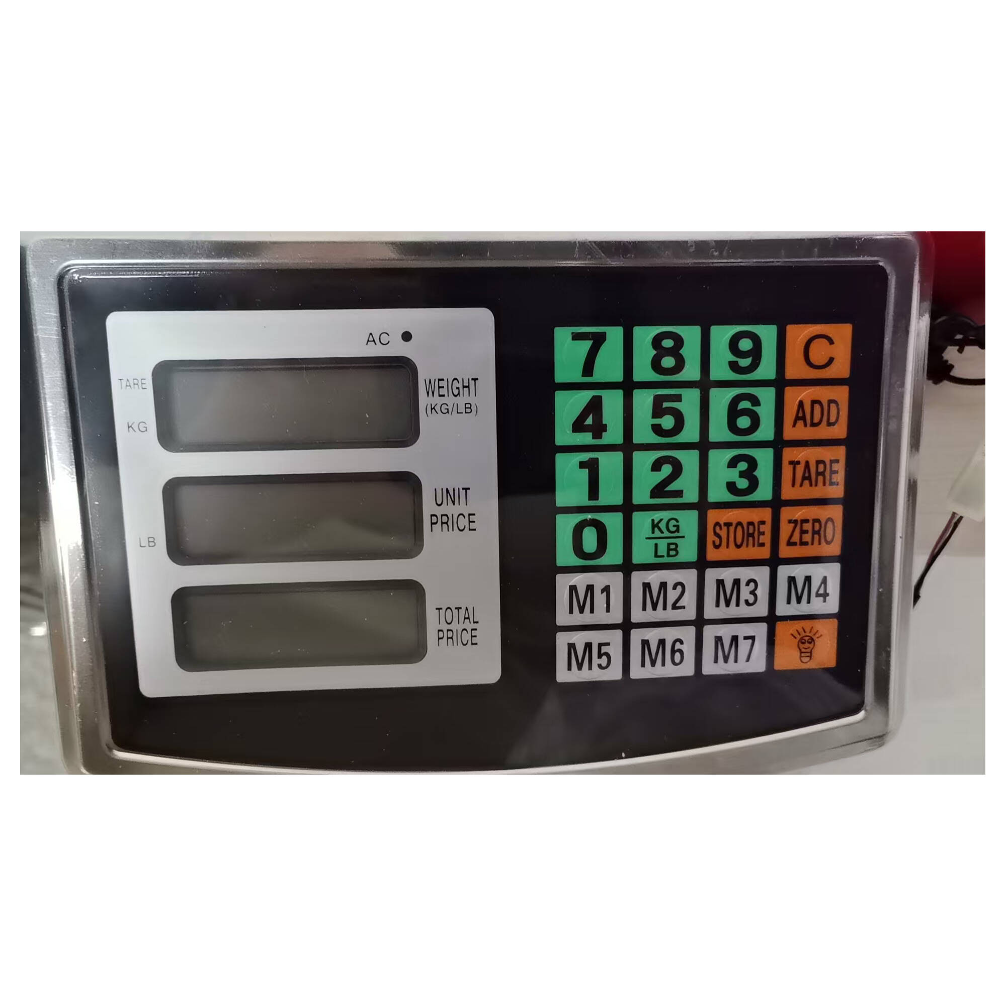 Échelle de plate-forme numérique rétroéclairée LCD 300KG 661lb